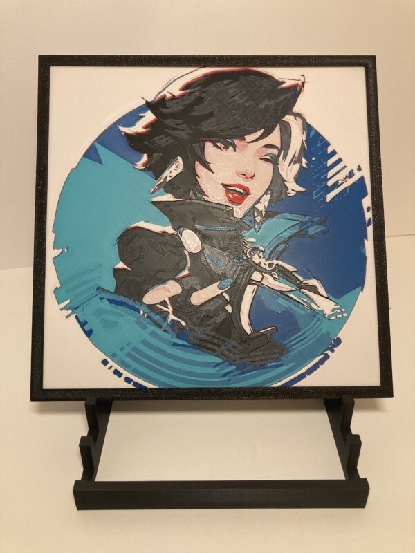 Luna Snow Marvel Rivals Wall Art/Hueforge