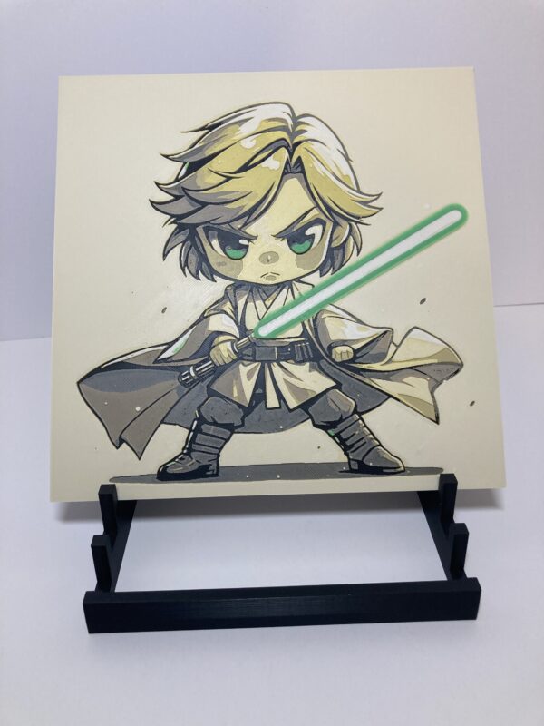 Chibi Luke Skywalker Wall Art/Hueforge