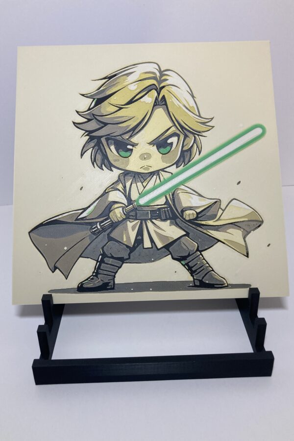Chibi Luke Skywalker Wall Art/Hueforge