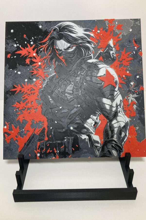 Winter Soldier Marvel Rivals Wall Art/Hueforge