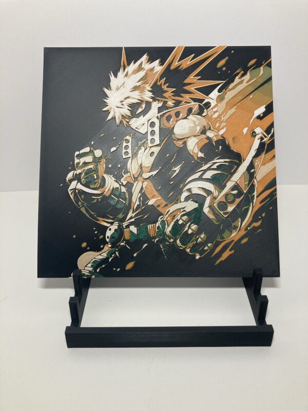Bakugo Wall Art/Hueforge