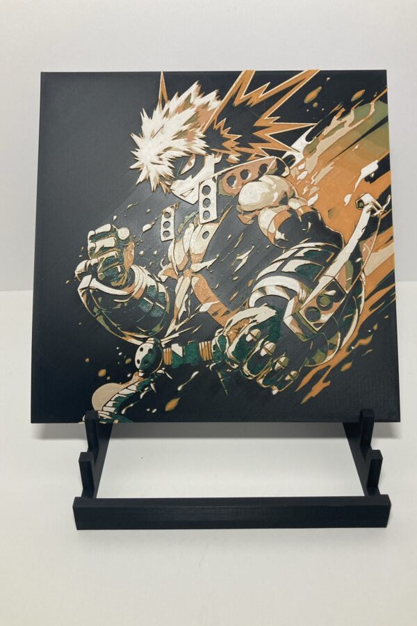 Bakugo Wall Art/Hueforge