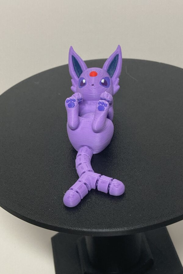 Articulating Espeon Keychain