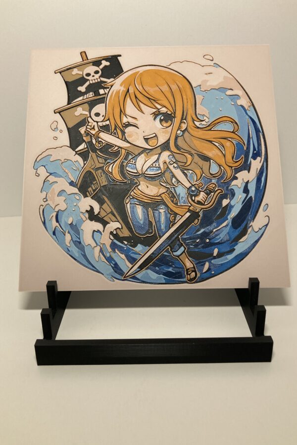 Chibi Nami Wall Art/Hueforge