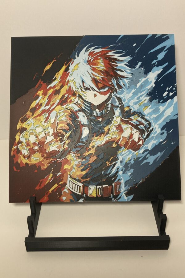 Shoto Todoroki Wall Art/Hueforge