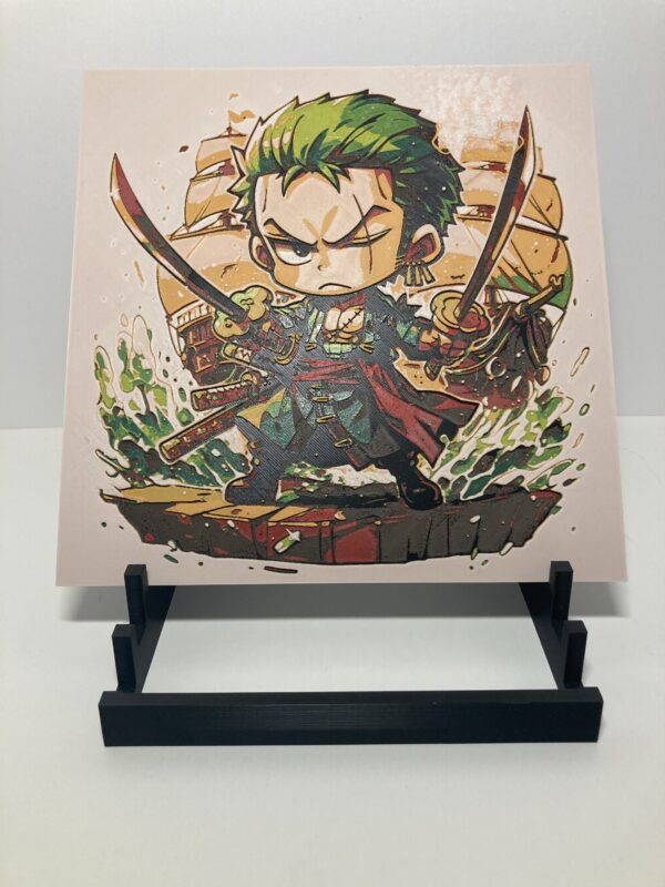 Chibi Zoro Wall Art/Hueforge