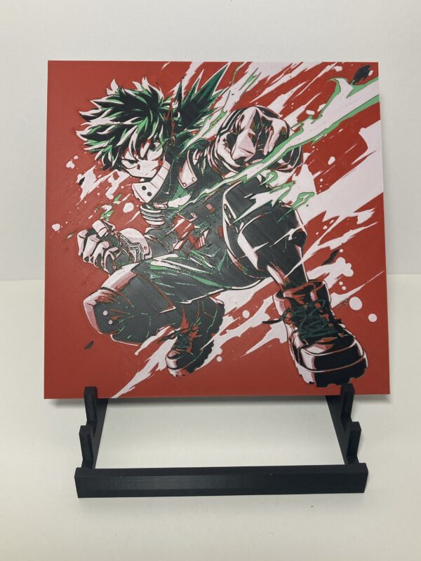 Izuku Midoriya Wall Art/Hueforge