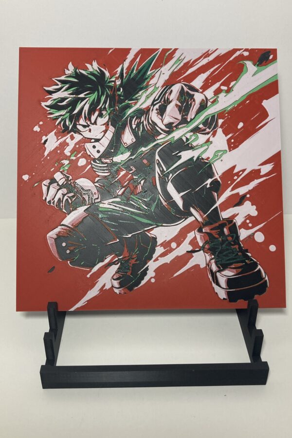 Izuku Midoriya Wall Art/Hueforge