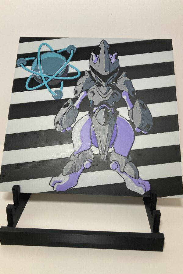 Armored Mewtwo Wall Art/Hueforge