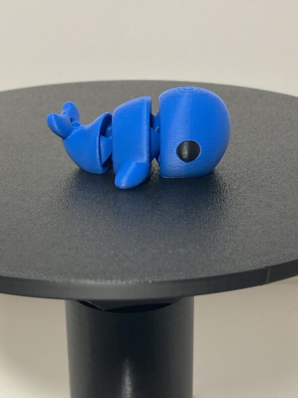 Blue Whale Articulating Keychain