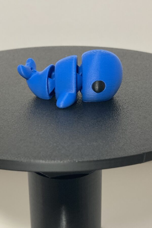 Blue Whale Articulating Keychain