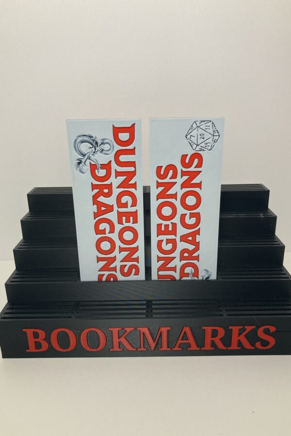 Dungeons and Dragons Bookmarks Art/Hueforge
