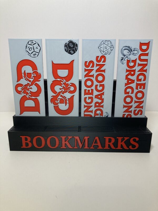 Dungeons and Dragons Bookmarks Art/Hueforge