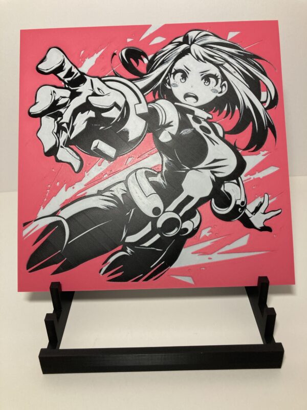 Ochaco Wall Art/Hueforge