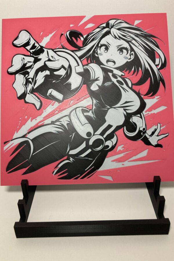 Ochaco Wall Art/Hueforge