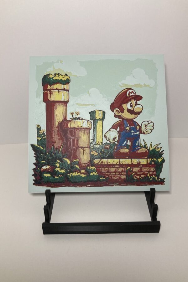 Super Mario World Wall Art/Hueforge
