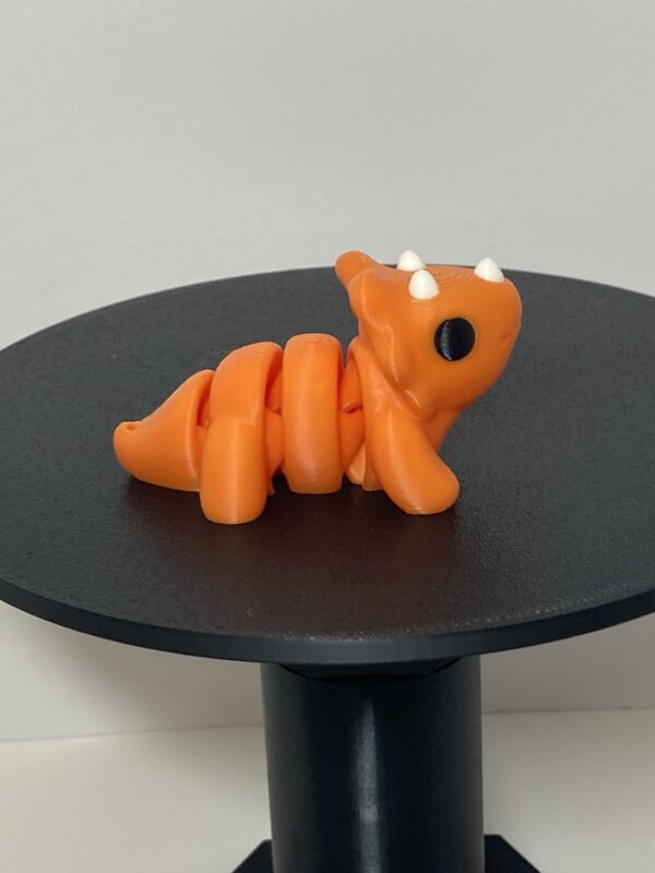 Triceratops Articulating Keychain