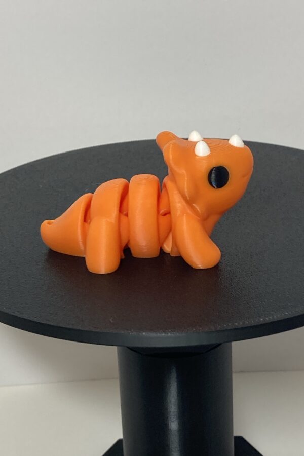 Triceratops Articulating Keychain