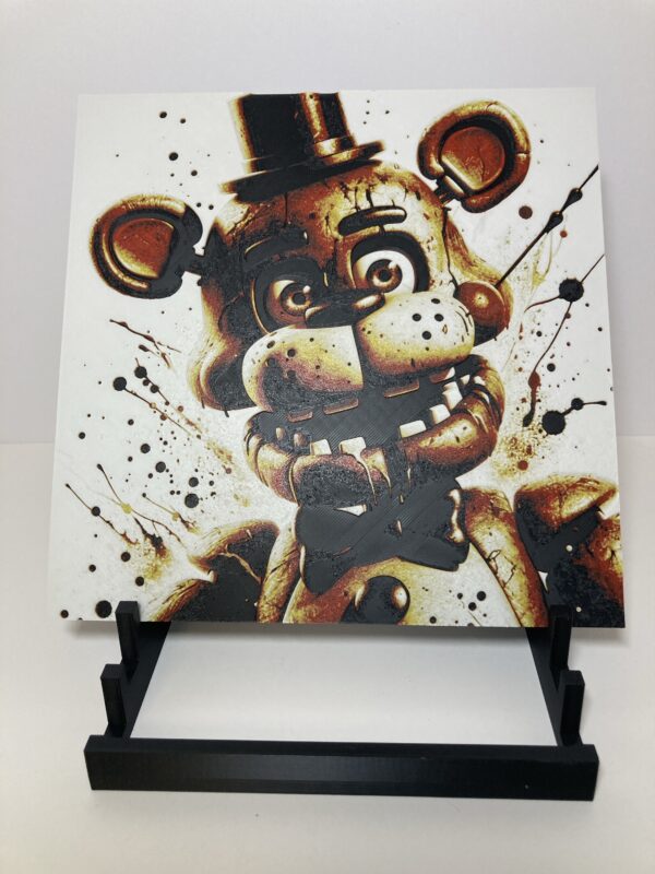 Freddy Fazbear Wall Art/Hueforge