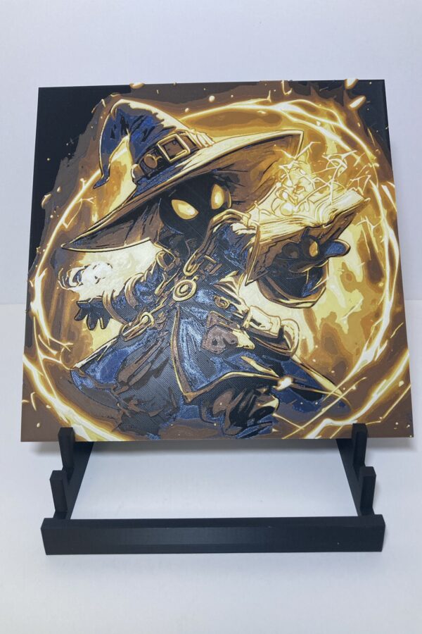 Vivi The Black Mage Wall Art/Hueforge