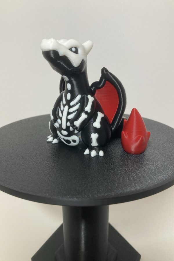 Halloween Skeleton Charizard Figure