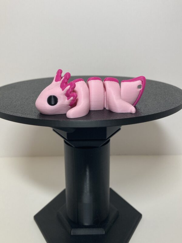 Axolotl Articulating Keychain