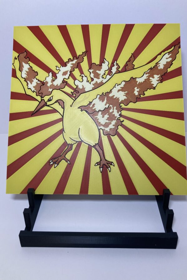 Moltres Wall Art/Hueforge