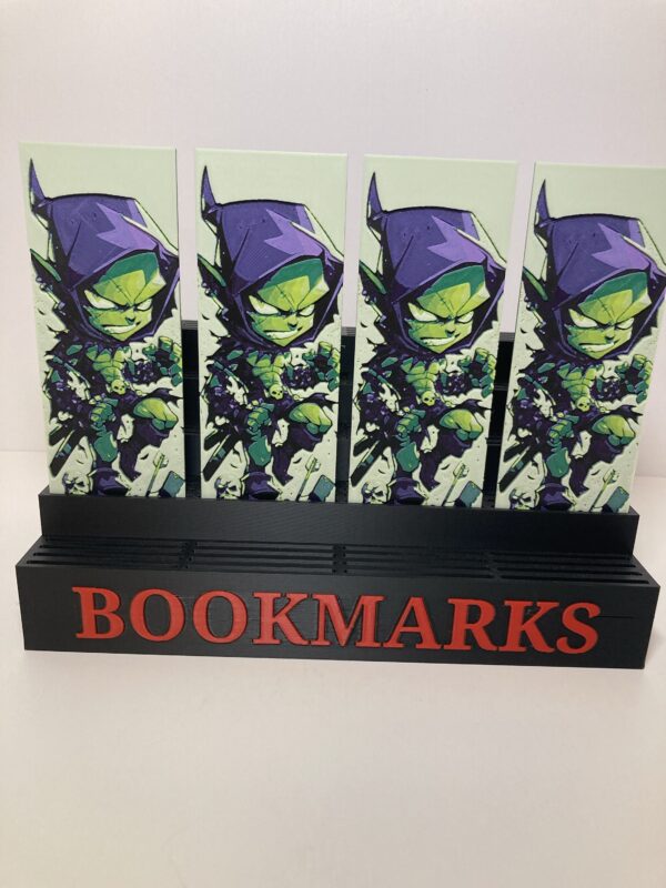 Chibi Green Goblin Bookmarks Art/Hueforge