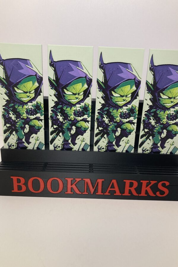 Chibi Green Goblin Bookmarks Art/Hueforge