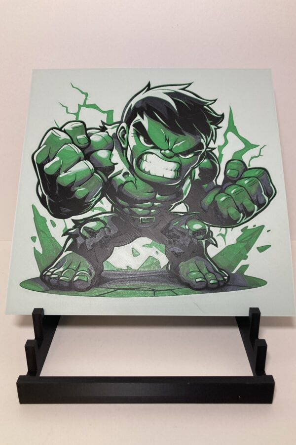 Chibi Hulk Wall Art/Hueforge