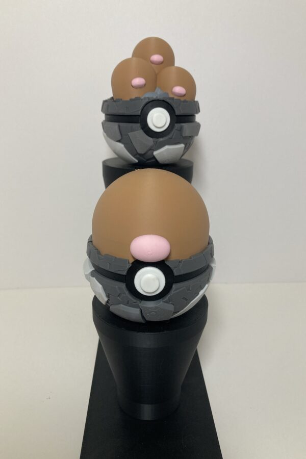 Diglett/Dugtrio Themed Monster Ball